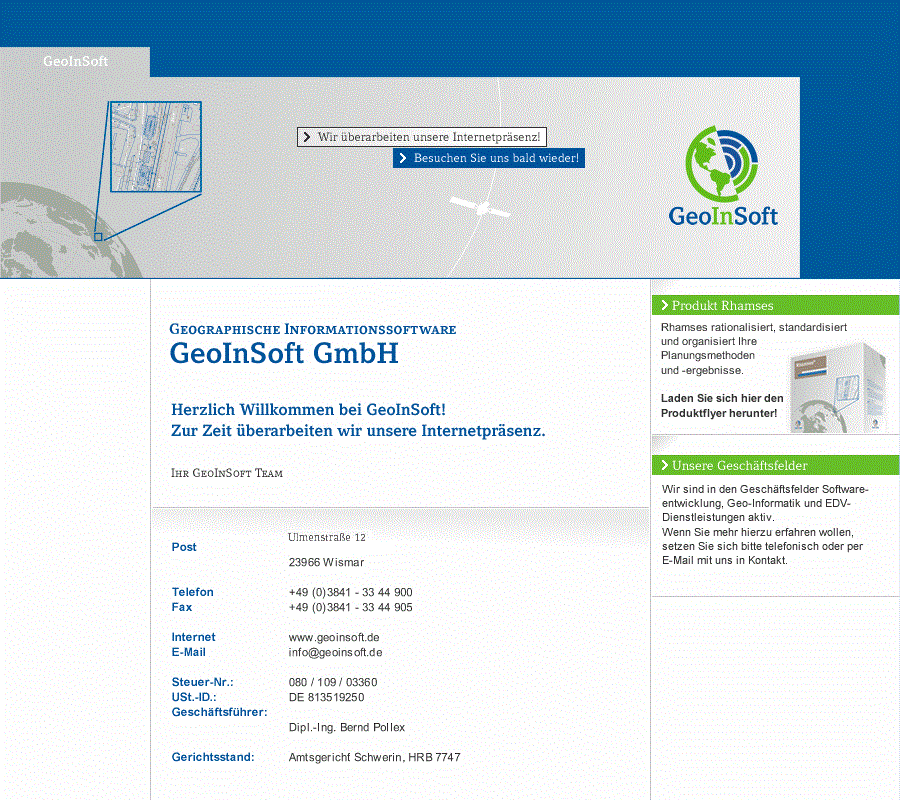 Geoinformationssysteme - Geo-Informatik - Softwareentwicklung
